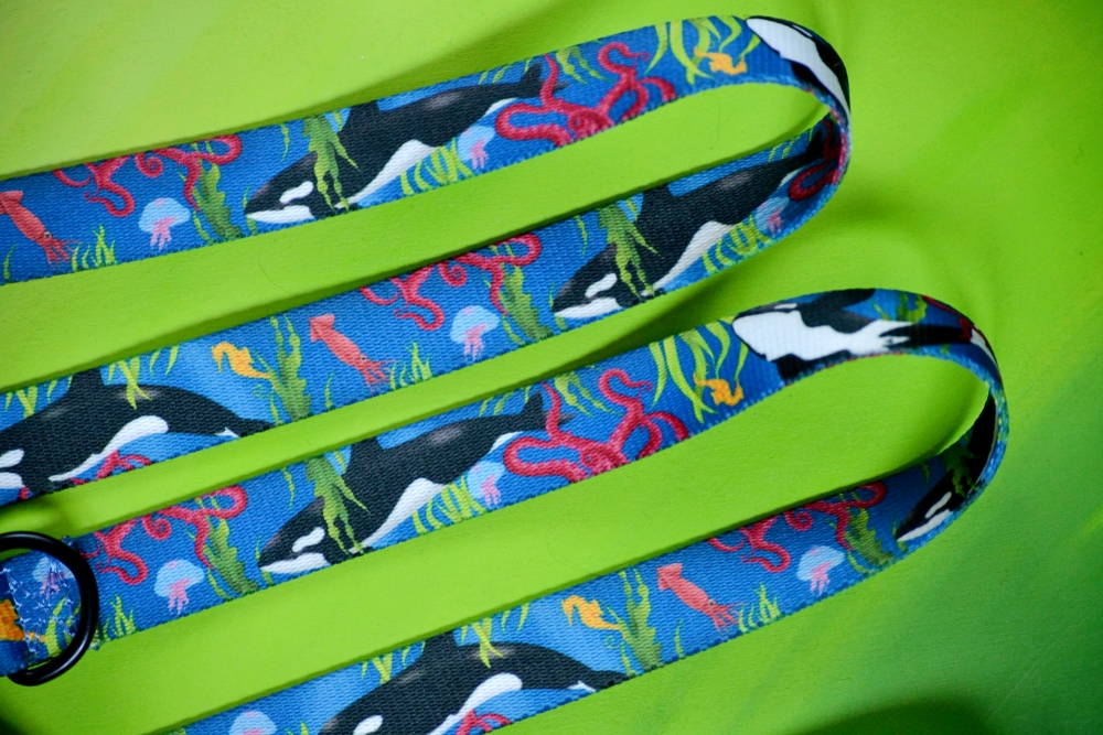 Smycz przepinana Morskie Pandy