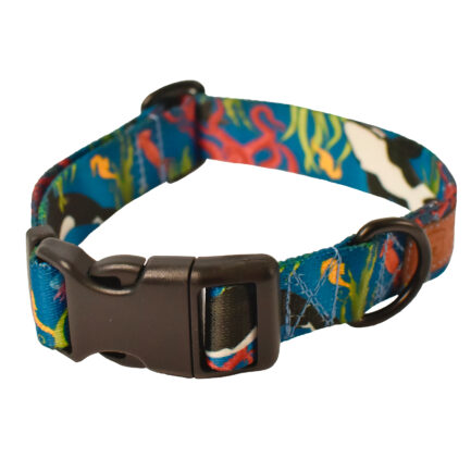 OBROŻA Z KLAMRĄ “MORSKIE PANDY”