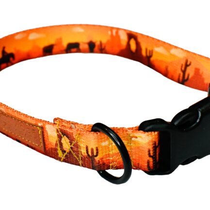 OBROŻA Z KLAMRĄ “DZIKI ZACHÓD”