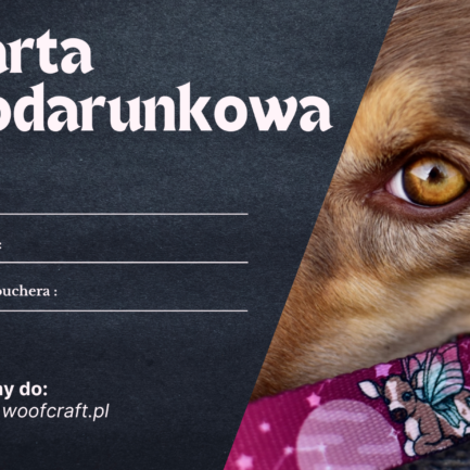 KARTA PODARUNKOWA DLA PSIARZA