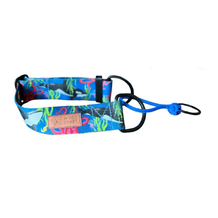 OBROŻA MARTINGALE “MORSKIE PANDY”