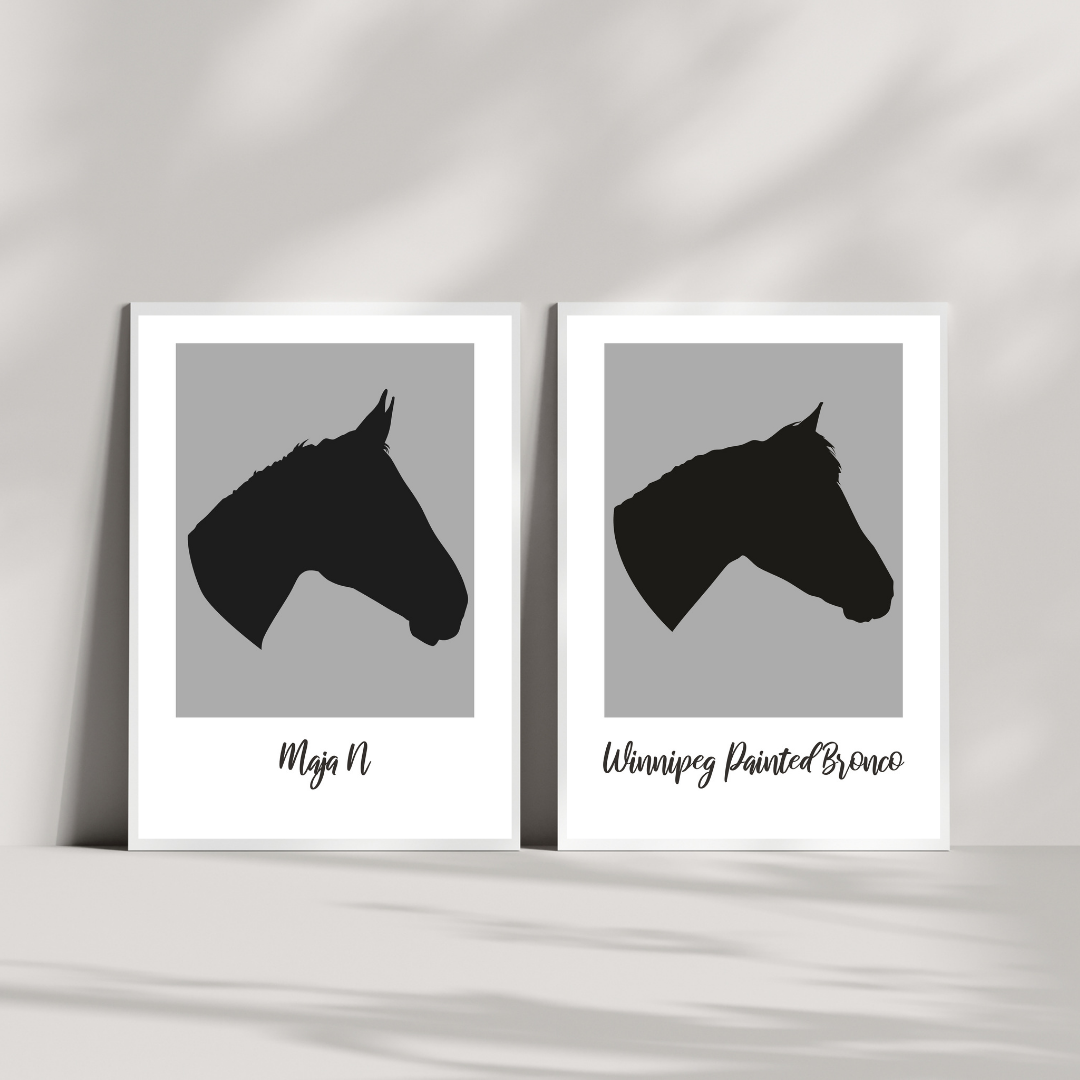 PERSONALIZOWANY PLAKAT Z TWOIM KONIEM - PLIK CYFROWY - obrazek 2