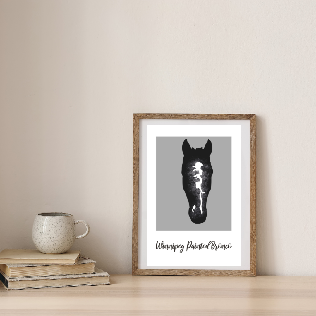 PERSONALIZOWANY PLAKAT Z TWOIM KONIEM - PLIK CYFROWY